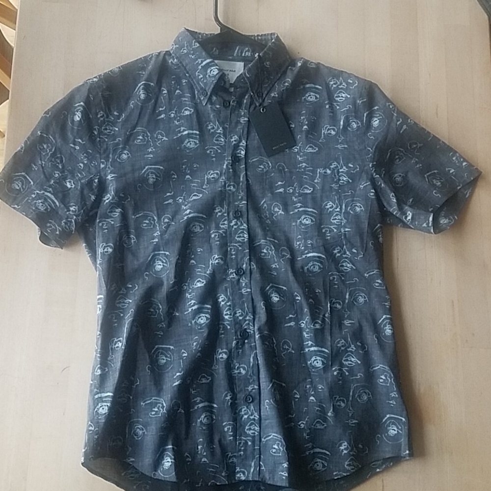 Billy Reid Short Sleeve "Kirby" Shirt NWT